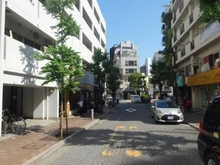 【東京都/港区麻布十番】麻布十番レジデンス 前面道路