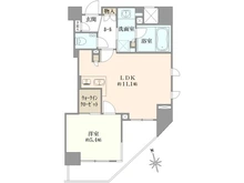 【東京都/港区南麻布】クレヴィア南麻布 間取り図