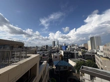 【東京都/品川区荏原】グランシティユーロレジデンス品川の社 眺望：ルーフバルコニーから