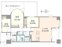 【東京都/品川区荏原】グランシティユーロレジデンス品川の社 間取り図