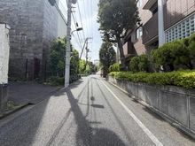 【東京都/港区白金台】ヴィラテラッセ白金台 前面道路