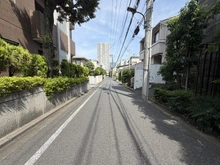 【東京都/港区白金台】ヴィラテラッセ白金台 前面道路