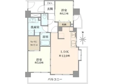 【東京都/港区南麻布】エフィーナ南麻布 間取り図