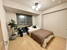 【東京都/港区麻布狸穴町】ブランズ麻布狸穴町 洋室：2026年4月撮影。大規模修繕工事中。