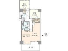 【東京都/港区麻布狸穴町】ブランズ麻布狸穴町 間取り図