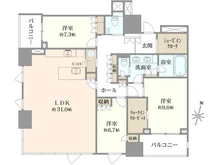 【東京都/千代田区一番町】ブランズザハウス一番町 間取り図