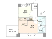 【東京都/港区三田】グランシティ三田三ノ橋 間取り図