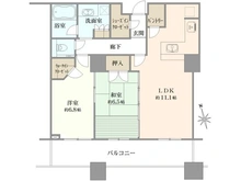 【東京都/港区三田】パークコート麻布十番ザタワー 間取り図