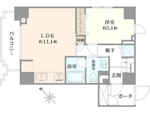 【東京都/港区白金台】朝日白金台マンション 間取り図