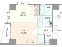 【東京都/港区南麻布】エスコートノヴェル南麻布 間取り図
