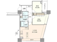 【東京都/港区高輪】ザ・ヒルトップタワー高輪台 間取り図