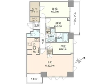【東京都/港区六本木】パークコート六本木ヒルトップ 間取り図