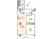 【東京都/大田区田園調布】田園調布愛知マンション 間取り図