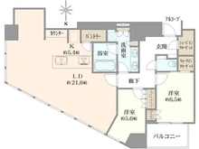 【東京都/港区南麻布】シエリアタワー南麻布 間取り図