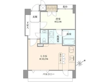【東京都/港区三田】グランシティ三田　三の橋 間取り図