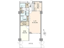 【東京都/港区麻布台】麻布台パークハウス 間取り図