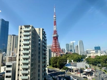 【東京都/港区三田】サンウッド三田パークサイドタワー 眺望：LDKから