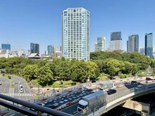 【東京都/港区三田】サンウッド三田パークサイドタワー 眺望：バルコニーから