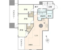 【東京都/港区六本木】六本木ヒルズレジデンス B棟 間取り図