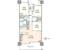 【東京都/港区南麻布】パークホームズ南麻布ザレジデンス 間取り図