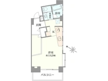 【東京都/目黒区東が丘】駒沢フラワーホーム 間取り図