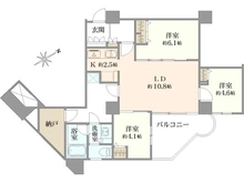 【東京都/港区三田】三田ハウス 間取り図