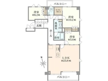 【東京都/港区西麻布】パークハウス西麻布 間取り図