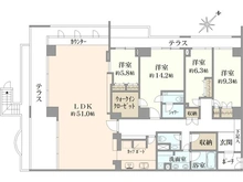 【東京都/港区白金】白金テラス三光坂 間取り図