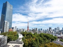 【東京都/港区麻布永坂町】ロイヤルシーズン麻布永坂  屋上庭園からの眺望