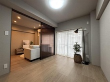 【東京都/港区東麻布】ライオンズマンション東麻布 洋室：左：LDK