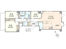 【東京都/港区白金】白金三光坂パークマンション 間取り図
