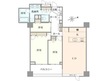 【東京都/港区六本木】パークコート麻布鳥居坂 間取り図