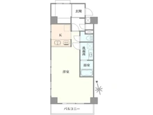 【東京都/世田谷区上祖師谷】上祖師谷ハイツ 間取り図