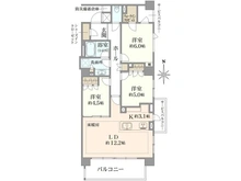 【東京都/世田谷区八幡山】サンウッド桜上水 間取り図