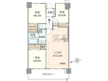 【東京都/府中市白糸台】アデニウム府中白糸台 間取り図