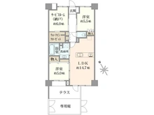 【東京都/調布市下石原】イニシア調布 間取り図