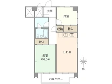 【東京都/世田谷区上北沢】シャンピア北沢 間取り図