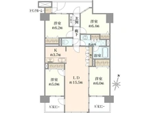 【東京都/調布市上石原】調布多摩川ガーデンフォート 間取り図