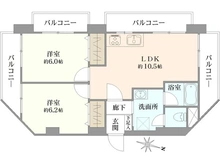 【東京都/世田谷区南烏山】ドミール烏山 間取り図