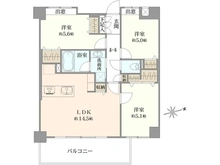 【東京都/調布市調布ケ丘】サニーコート調布 間取り図