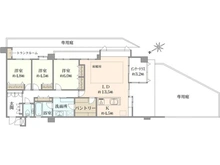 【東京都/世田谷区桜上水】オーベル桜上水 間取り図
