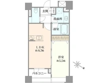 【東京都/世田谷区太子堂】ダイナシティ三宿 間取り図