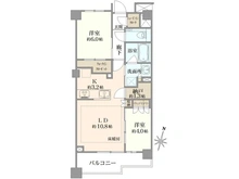 【東京都/世田谷区給田】アトラスシティ千歳烏山グランスイート 杜ノ棟 間取り図