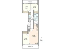 【東京都/杉並区下高井戸】シーアイマンション桜上水 間取り図