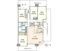 【東京都/世田谷区粕谷】ジェイシティ千歳烏山 間取り図