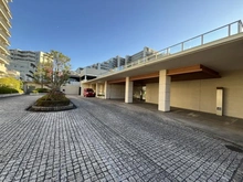 【東京都/調布市上石原】コスモ・ザ・パークス調布多摩川 アプローチ