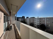 【東京都/調布市染地】多摩川住宅ト 2号棟 バルコニー