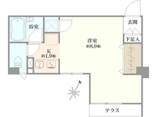【東京都/世田谷区南烏山】シエル千歳烏山 間取り図