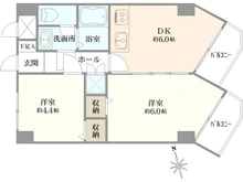 【東京都/世田谷区上北沢】セザール上北沢 間取り図