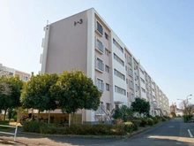 【東京都/調布市染地】多摩川住宅ト‐3号棟 外観